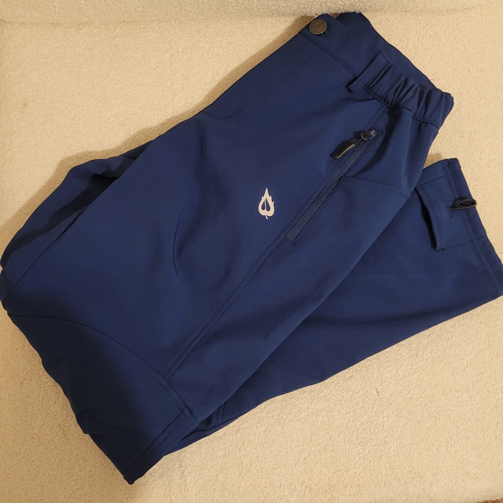 Baleaf Women's Blue Jumpsuit with Zipper Pocket